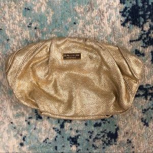 Halston Heritage Gold Clutch